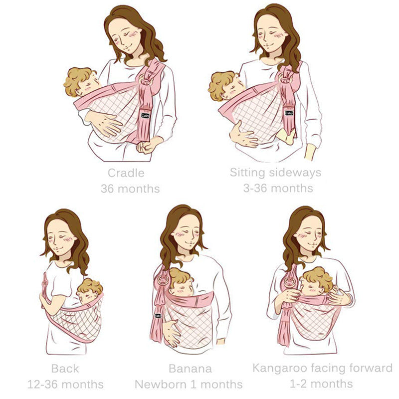 Newborn baby carrier